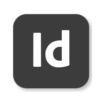 Adobe In Design Icon Front